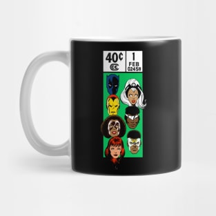 Black Superhero Team Mug